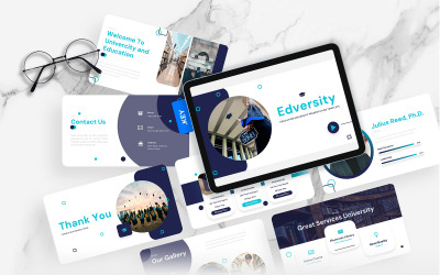 Edversity – Modèle de présentation de l’université d’éducation