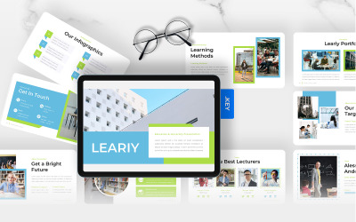 Leariy - Modèle de présentation de l&amp;#39;université d&amp;#39;éducation