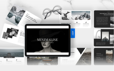 Minimalise – Минимальный шаблон Keynote