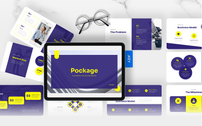 Pockage – Mehrzweck-Pitch-Deck-Keynote-Vorlage