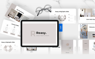 Reasy – Modèle de présentation Minimalis