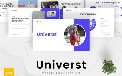 Universt – Education University Google Slides sablon