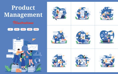 M618_Product Management Illustration Pack
