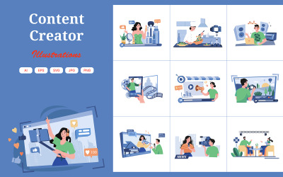 M630_Content Creator Pakiet ilustracji 2