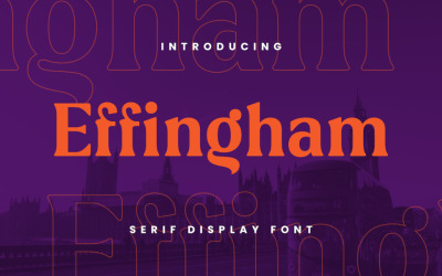Effingham Instagram-lettertypen
