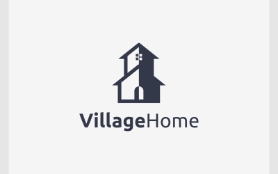 Home House Building Simple Logo