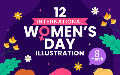 12 Illustration de la Journée internationale de la femme