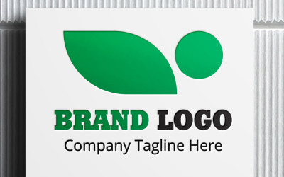 Шаблоны логотипов био листьев