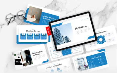 Meidera - Шаблон бизнес-презентации PowerPoint