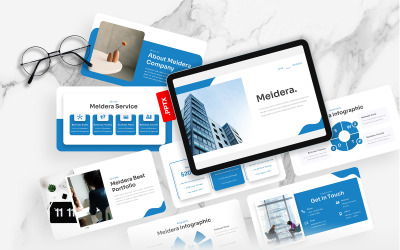 Meidera — szablon biznesowy programu PowerPoint