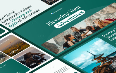 Modello di presentazione aziendale – Wanderlust