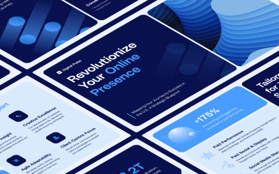 Modelo de apresentação de negócios — Digital Pulse