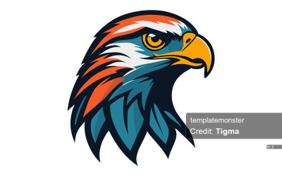 Doğanın Zirvesi: Kartal Vektör Çizimi