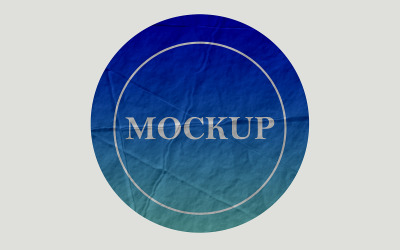 Round Sticker Mockup PSD Template.8