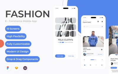 Fela Cloth&#039;s - Fashion Commerce Mobile App