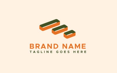 Modèle de conception de logo moderne minimal lettre F