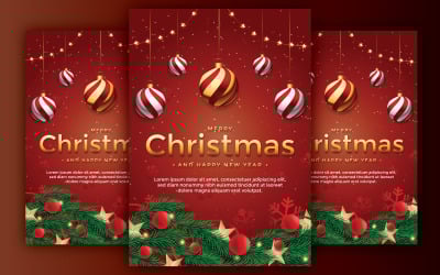 Radosne życzenia i świąteczne rozkosze: szablon formatu A4 Wesołych Świąt, aby zanieść świąteczną radość!