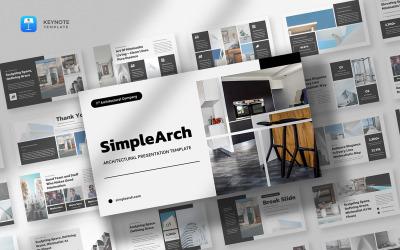 Simplearch – Minimalista építészet vitaindító sablon