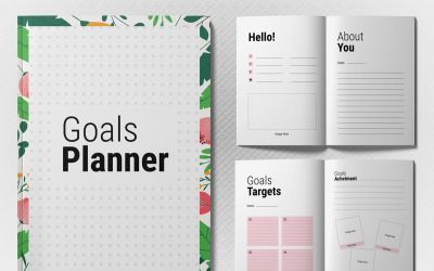 Šablona listu plánovače cílů