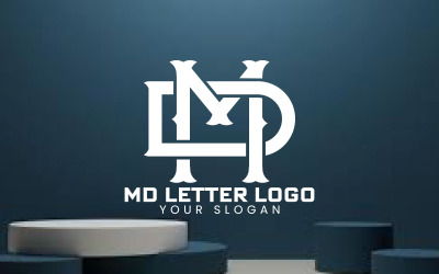 Šablona loga MD dopisu značky