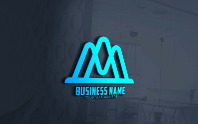 Design del logo MA Construction - Identità del marchio