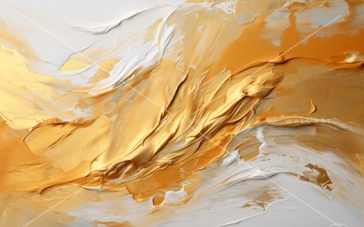 Espressioni astratte di arte lamina d&amp;#39;oro 2