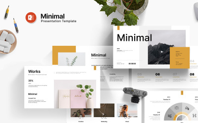 Minimal Temiz Powerpoint Sunum Şablonu