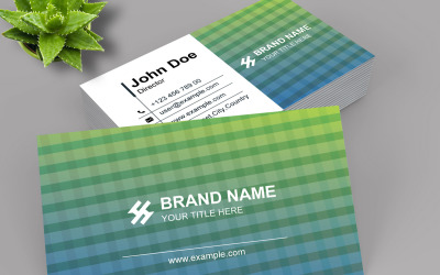 Unique Clean Business Card Template