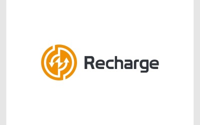 Logo energii ładowania Volt