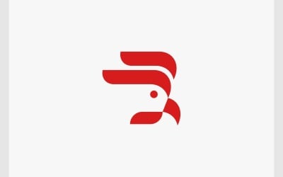 Simple Chicken Rooster Logo