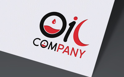 Mallar för oljebolagets logotyp