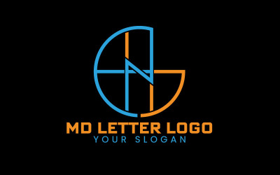 Modello di logo di identità del marchio con lettera ENFG