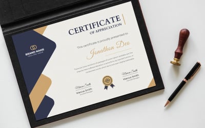 Multipurpose Certificate Template, Clean Certificates