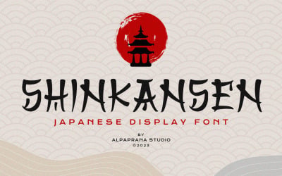 Shinkansen - Display Font
