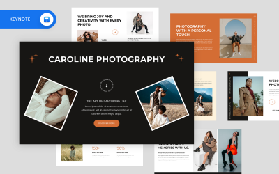Caroline — szablon przemówienia fotograficznego