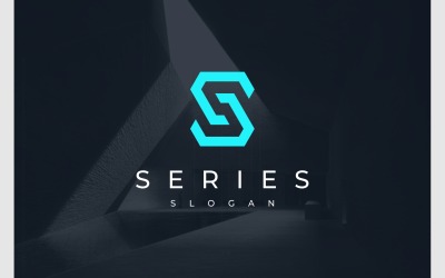 Letter S Geometrisch Modern Logo