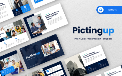 Pictingup - Pitch Deck Keynote Template