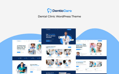 Dentic - Tandheelkundige kliniek WordPress-thema