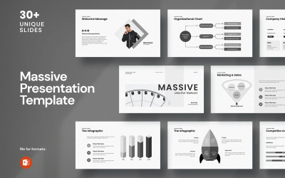 Massiv PowerPoint-presentationsmall