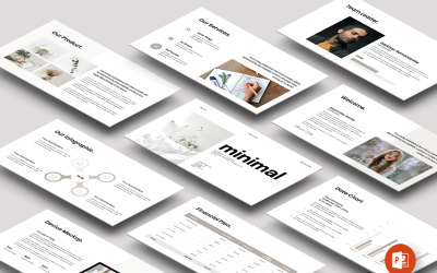 Modello di layout di presentazione minimo