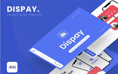 Dispay – Application mobile et modèle Google Slides SAAS