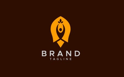 Rocket Life Coach Boost-Logo-Design-Vorlage