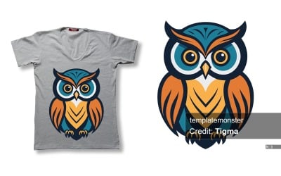 Wisdom and Mystery: A Beautiful Owl T-Shirt