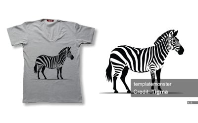 Зебра: монохромный шедевр зебры