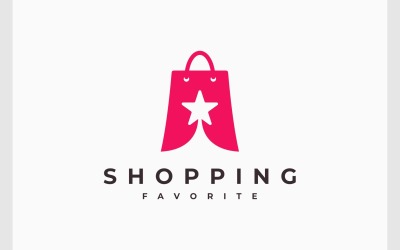 Bevásárlótáska Star Shop logó