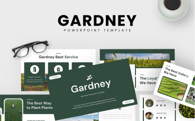 Gardney – Modèle PowerPoint pour l&amp;#39;agriculture