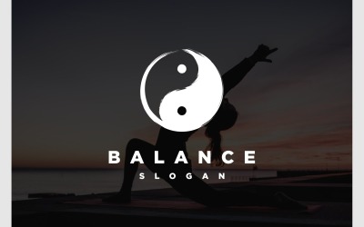 Yin Yang Balance Meditation Logo