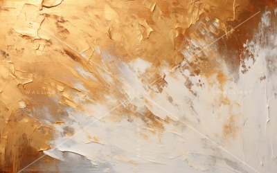 Arte abstracto Lámina dorada Elegancia 8