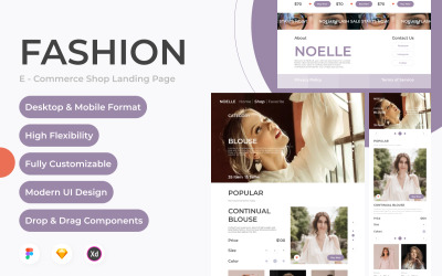 Noelle - Strona główna witryny internetowej V2