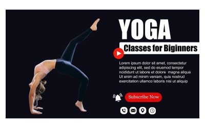 Yoga och meditation YouTube-miniatyr